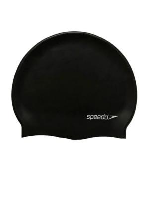 Шапка за плуване Speedo Plain Flat Silicone Black