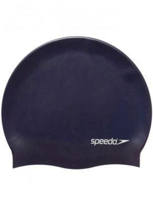 Плувна шапка  Plain Flat Silicone Cap Blue