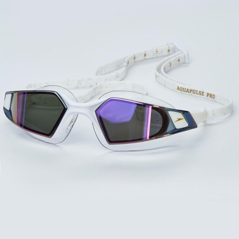 Очила за плуване Speedo Aquapulse Pro Mirror White