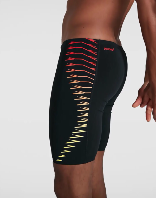 Speedo Мъжки Бански Tech Panel Jammer Black - Image 2