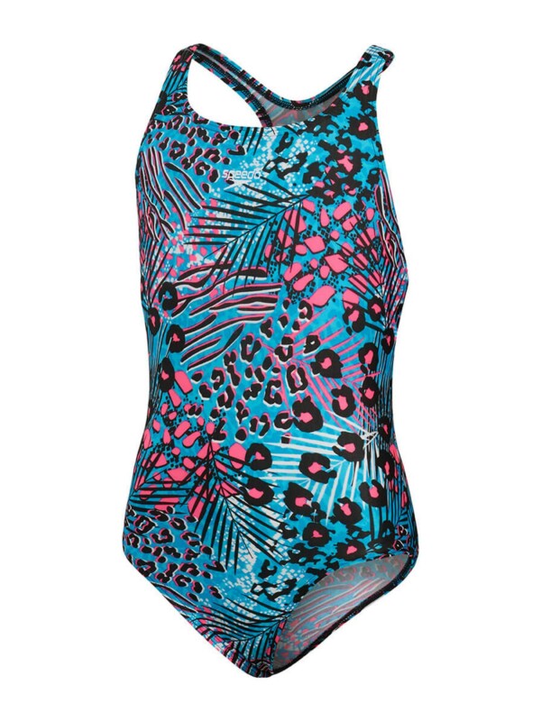 Цял бански за деца Speedo Allover Splash Back