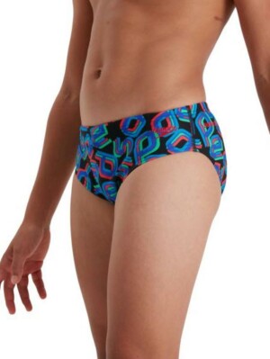 Бански за деца Speedo Digi Allover Brief