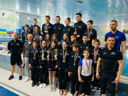 Първо място по медали на международния турнир Swimming Talent Cup