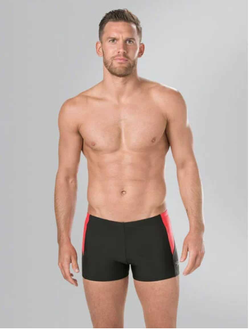 Бански за мъже Speedo DIVE Black & Red