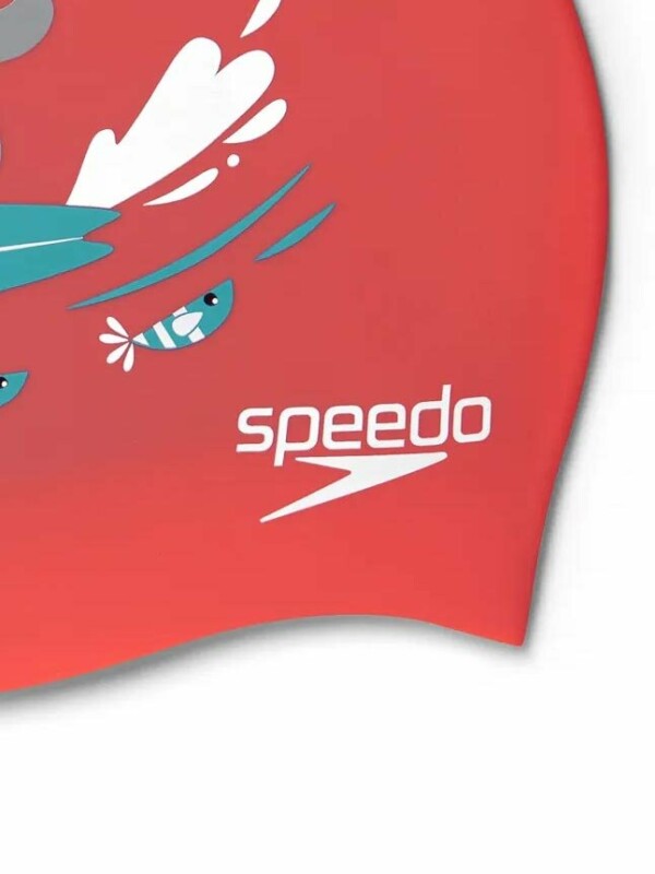 Шапка за плуване Speedo Printed Sil  Cap Junior - Image 3