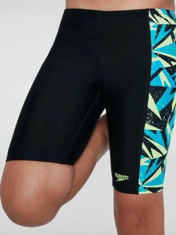 Бански за деца Speedo Hyperboom Jammer Neon