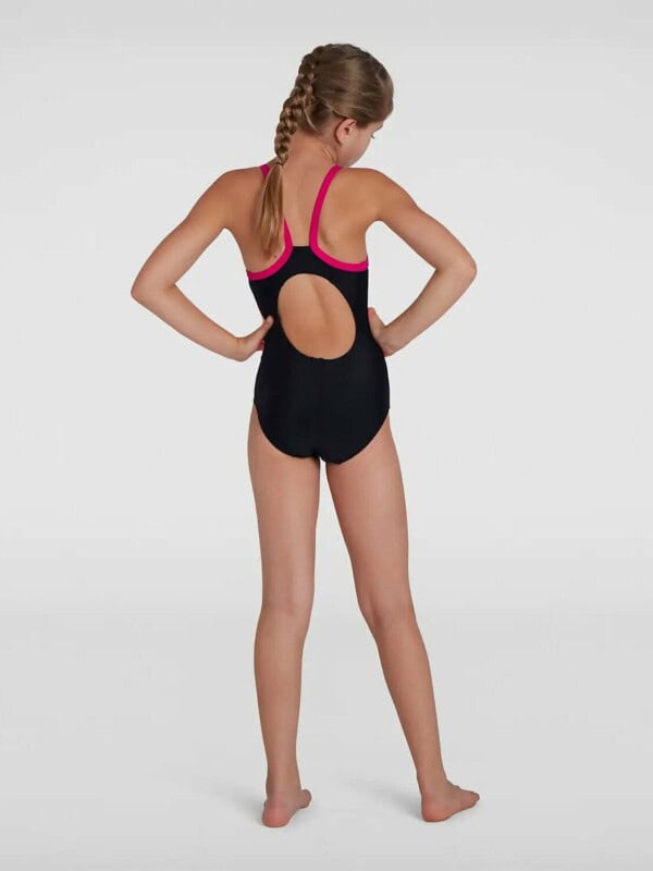 Бански за момичета Speedo Thinstrap Musclebacк - Image 3