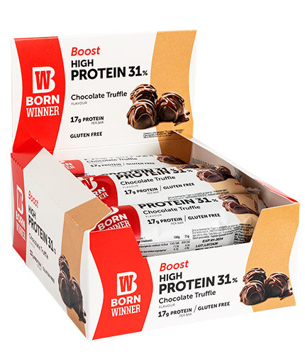 Протеинов бар BW Boost Шоколадов трюфел 12 x 55г.