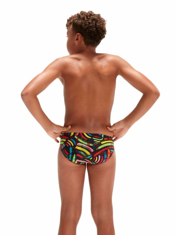 Бански за деца Speedo Digital Allover Brief - Image 2