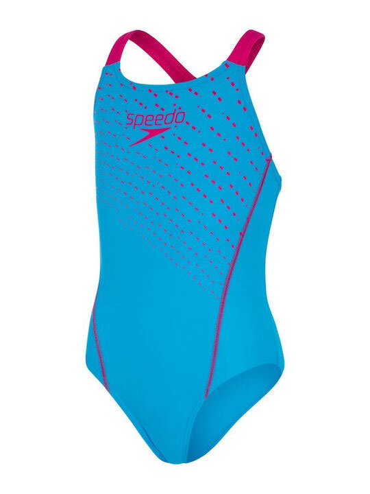 Бански за деца Speedo Medalist Open back 1 piece