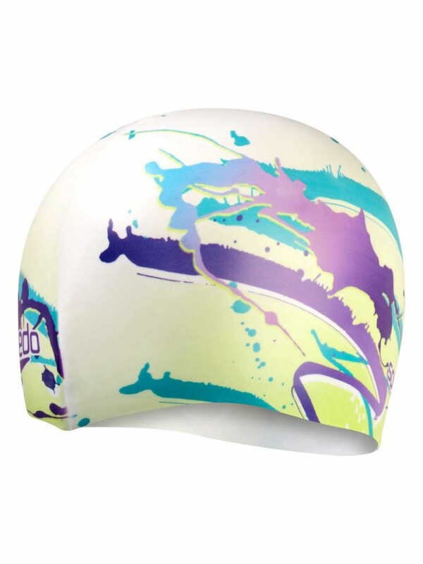 Шапка за плуване Speedo Printed  Silicon Cap - Image 3
