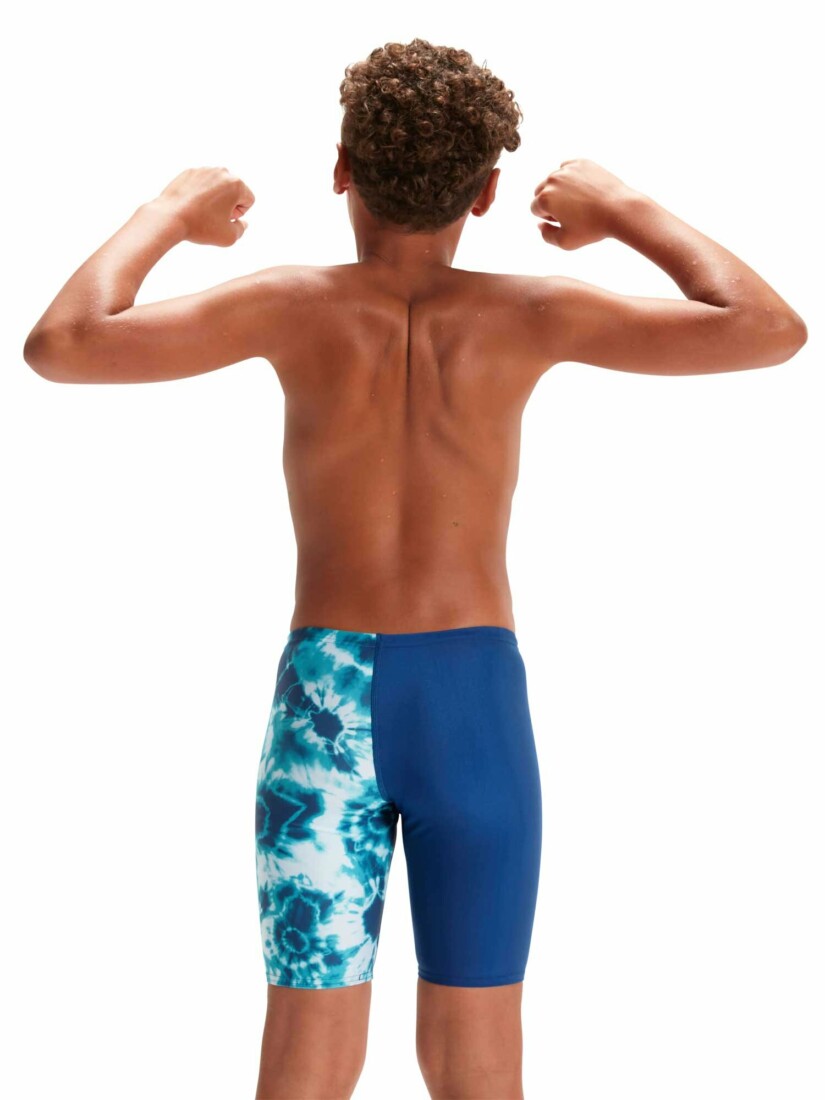 Бански за деца Speedo Digital Prt Blue Jammer