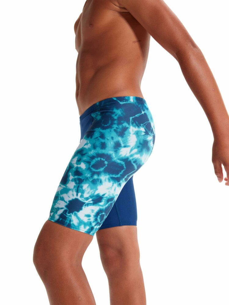 Бански за деца Speedo Digital Prt Blue Jammer