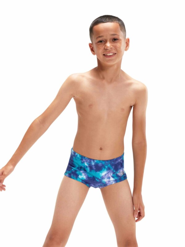Бански за деца Speedo Club Training All Over Briefs - Image 3