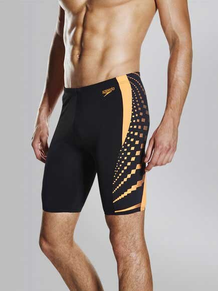 Бански Speedo Graph Splash Jammer Gold