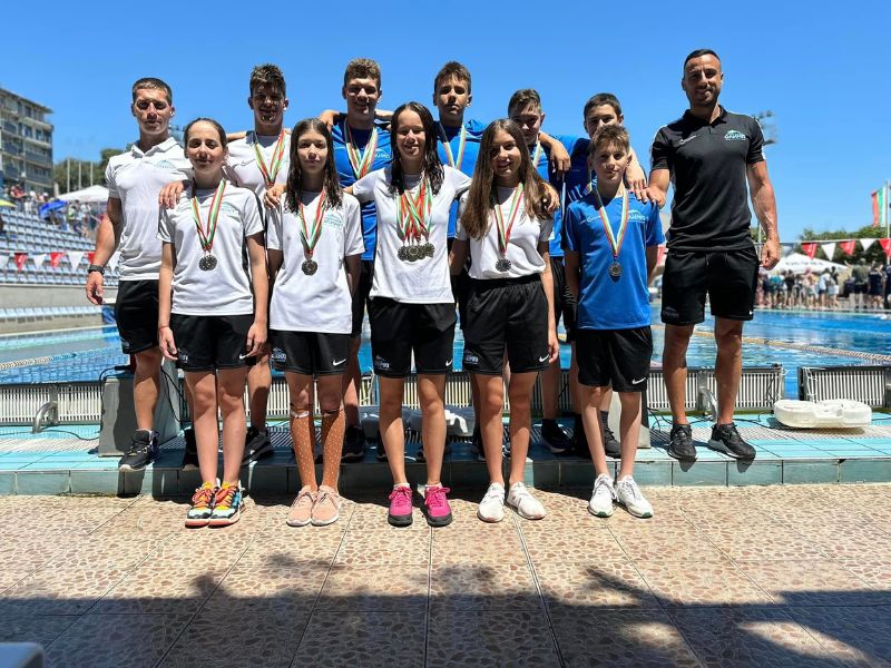 11 MEDALS FROM BULGARIAN NATIONAL CHAMPIONSHIPS IN VARNA