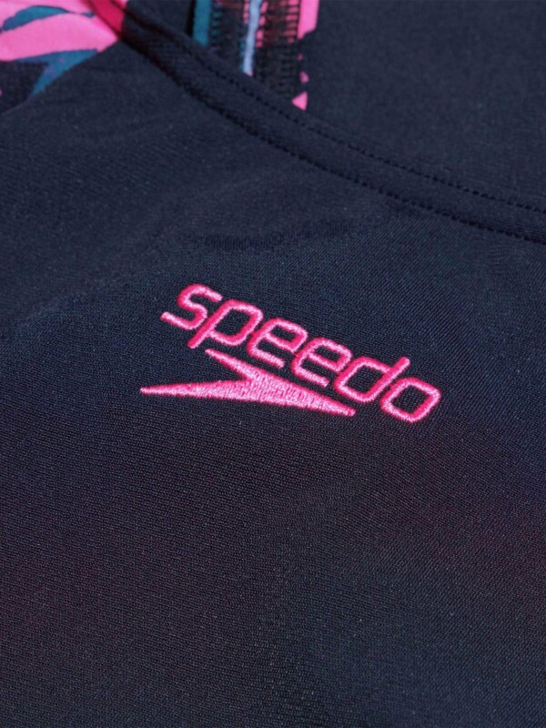 Цял бански Speedo Hyperboom Muscleback Swimwear Rose