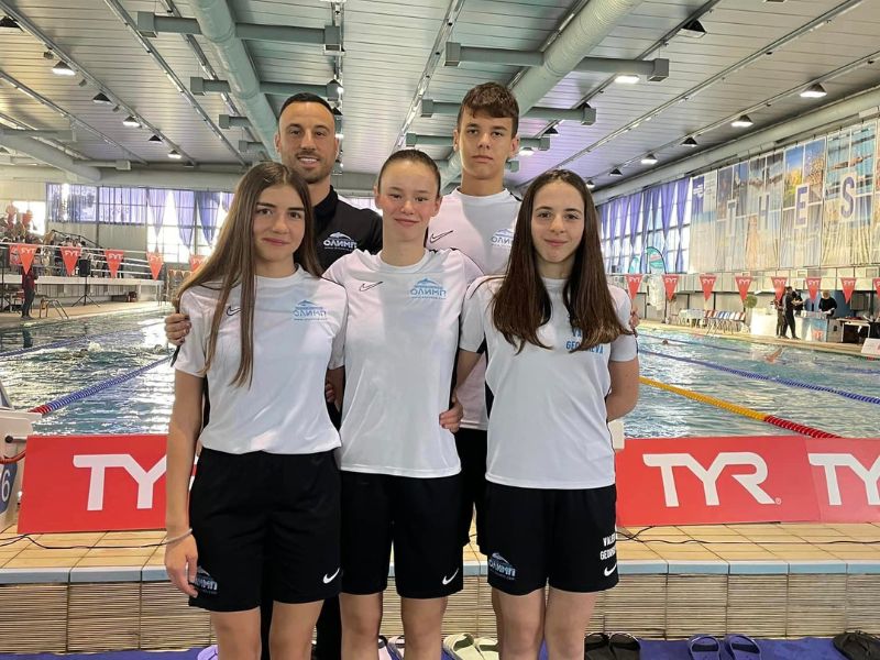 EXCELLENT RESULTS FOR OUR TEAM AT THE INTERNATIONAL SWIMMING TOURNAMENT IN GREECE