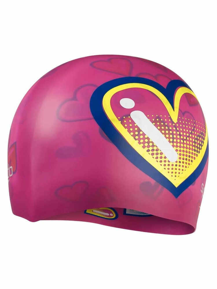 Шапка за плуване Speedo Printed  cap love Junior