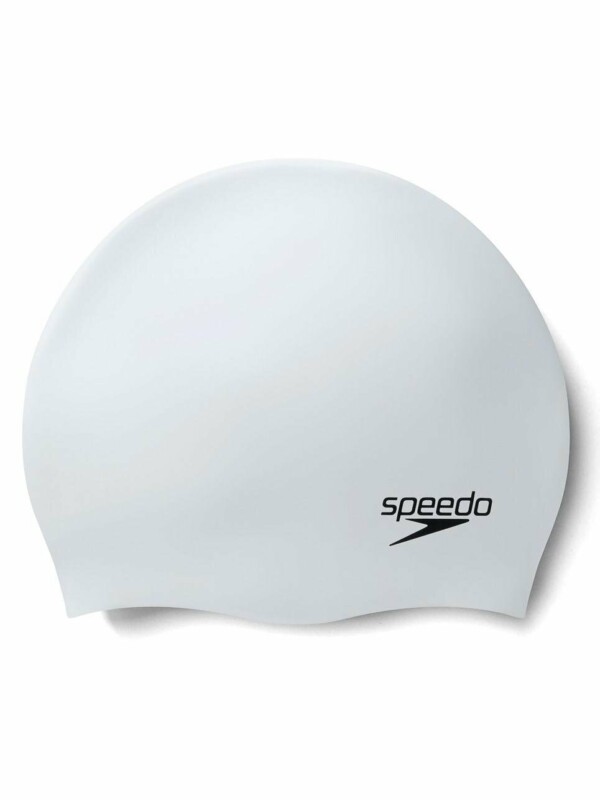 Шапка за плуване Speedo Silc Moulded Cap Whi