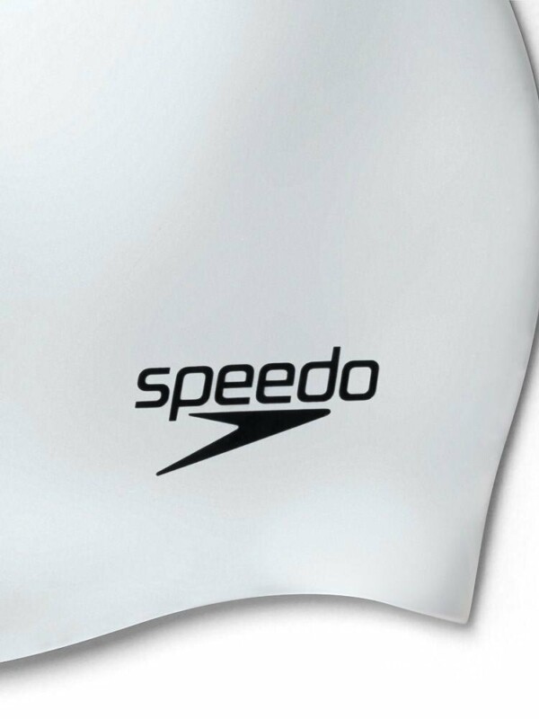 Шапка за плуване Speedo Silc Moulded Cap Whi - Image 3