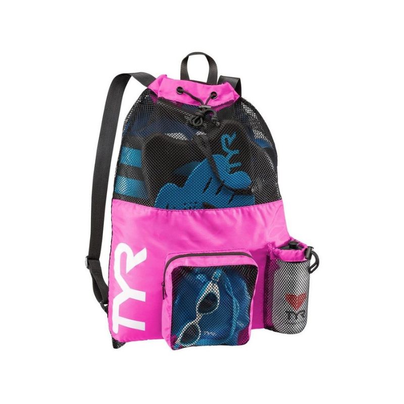 Мешка TYR big mesh mummy backpack pink 40L