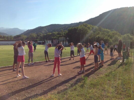 Спортен лагер в град Сандански - 2014 година