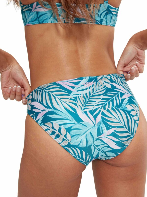 Бански за жени 2 части Speedo adjustable thinstrap pink flower - Image 4