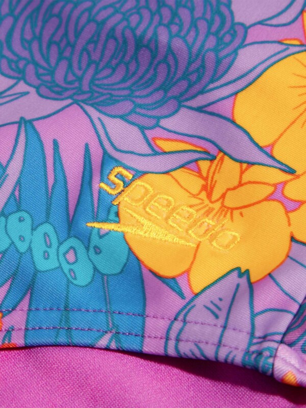 Цял бански за жени Speedo Thin strap printed flowers - Image 4