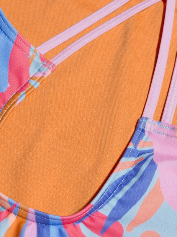 Бански за момичета Speedo Printed Twinstrap - Image 4