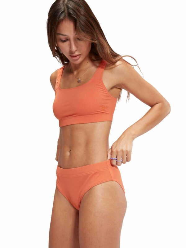 Бански за жени Speedo 2 части Fitness U back orange - Image 3