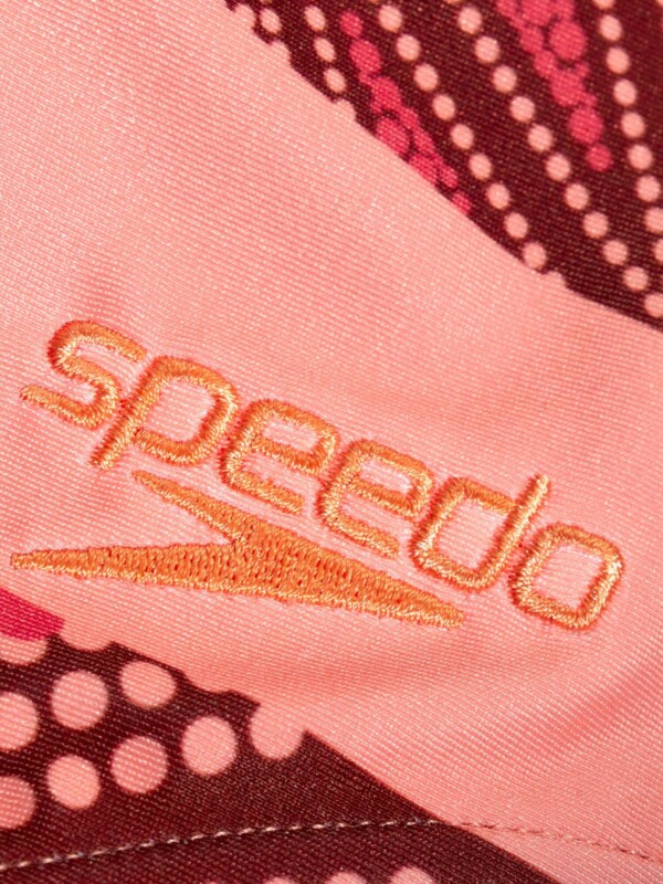 Цял бански Speedo deep u-back printed suit - Image 3