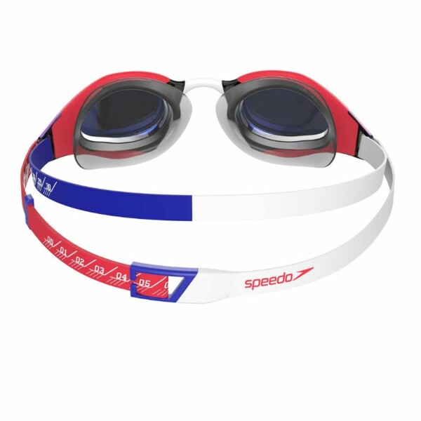 Очила за плуване Speedo Hyper Elite Mirror blue & red - Image 3