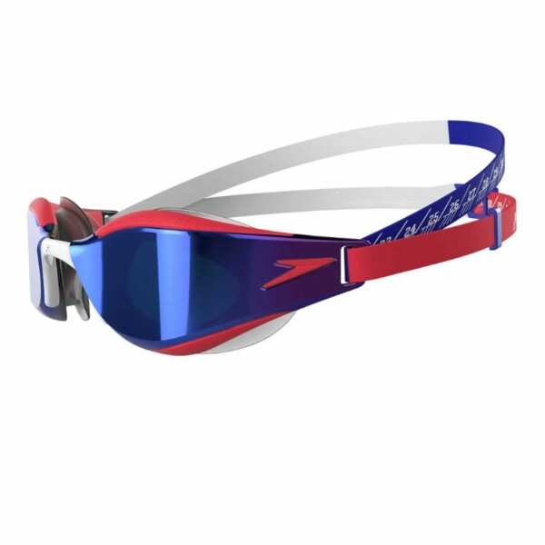 Очила за плуване Speedo Hyper Elite Mirror blue & red - Image 2
