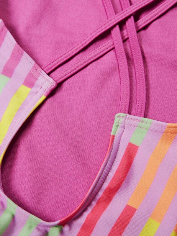 Бански за момичета Speedo Printed Twinstrap - Image 3