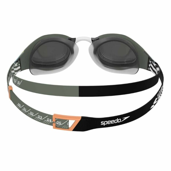 Очила за плуване Speedo Fastskin Hyper elite mirror blаck & orange - Image 3