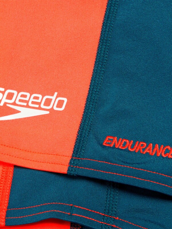 Цял бански за деца Speedo ENDURANCE+ max openback blue / orange - Image 4