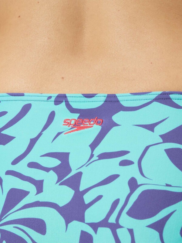 Бански за жени 2 части Speedo printed adjustable thinstrap blue & green - Image 4