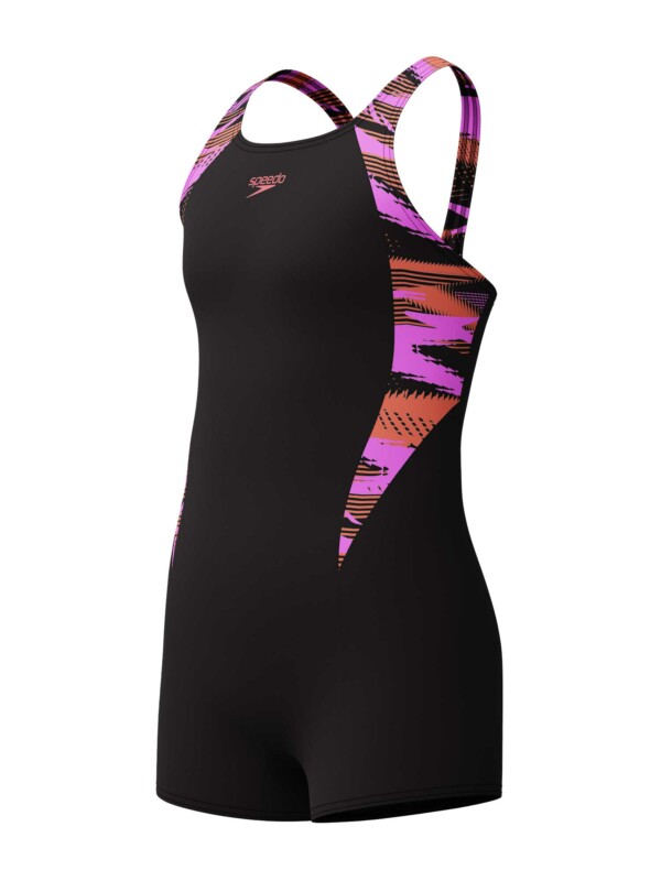 Цял бански за деца Speedo  Printed panel Legsuit shorts - Image 3
