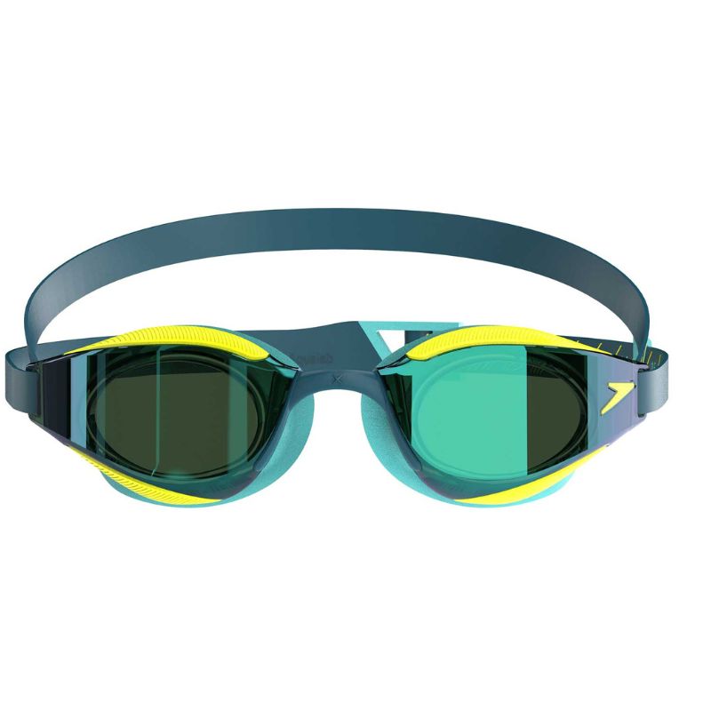 Очила за плуване Speedo Hyper Elite Mirror green / yellow