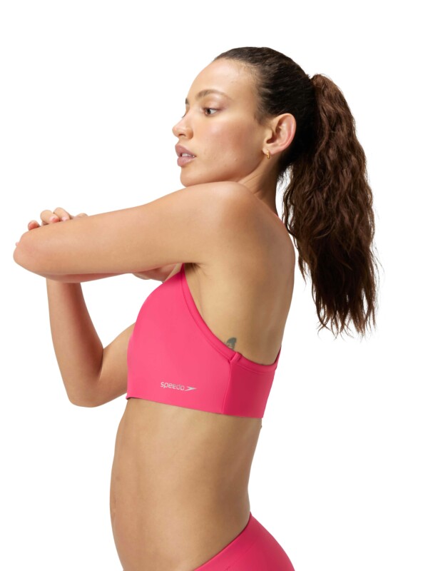 Бански горнище Speedo solid racerback women top pink - Image 4