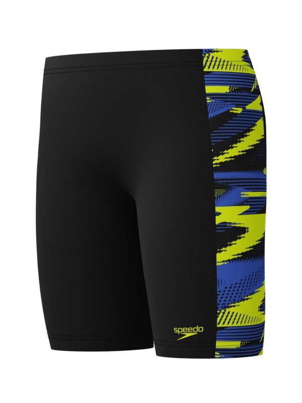 Бански за деца Speedo hyperboom panel jammer yellow