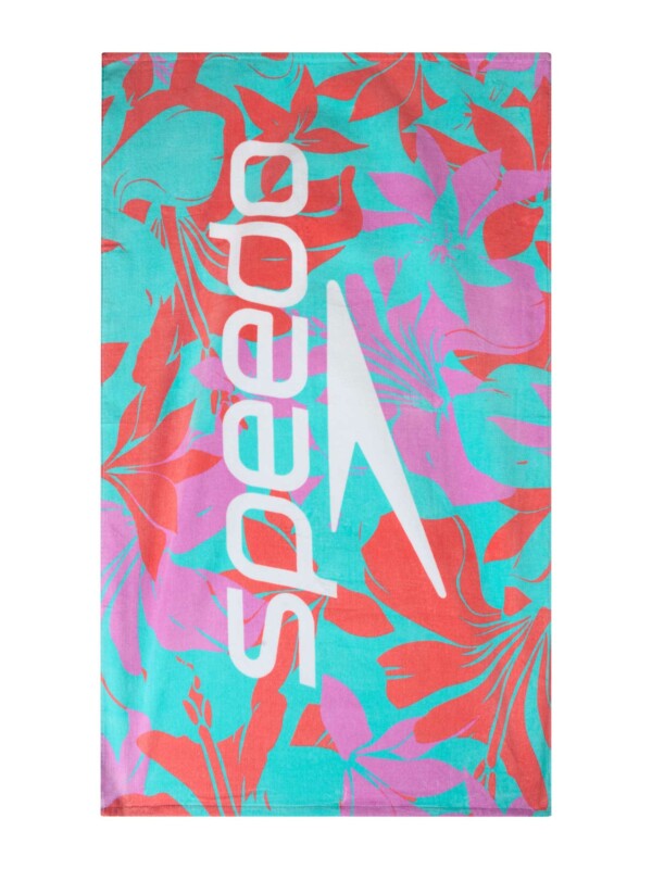 Плажна кърпа Speedo beach Tow 90 x 150 pink / red - Image 2