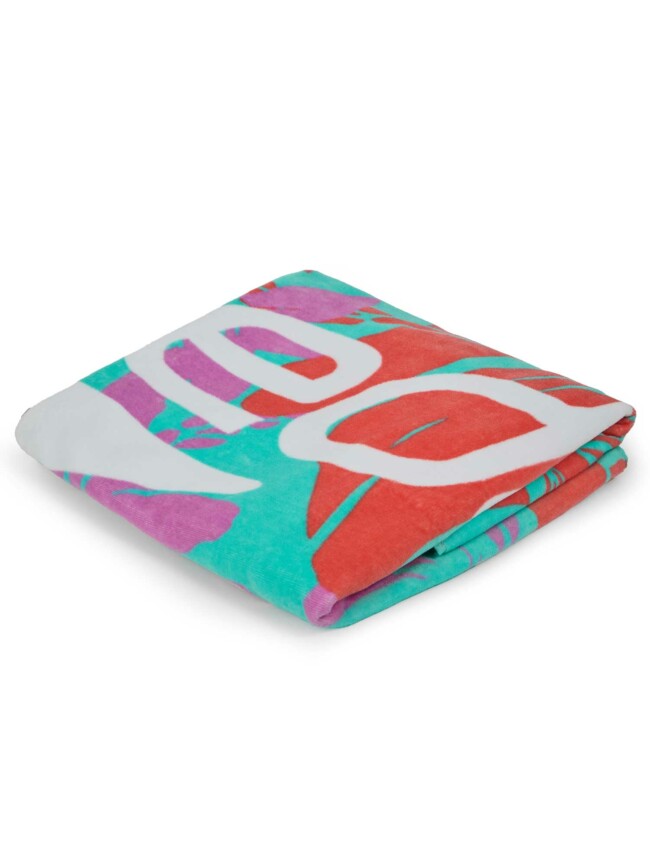 Плажна кърпа Speedo beach Tow 90 x 150 pink / red