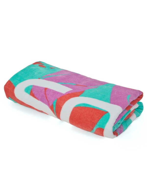 Плажна кърпа Speedo beach Tow 90 x 150 pink / red - Image 4