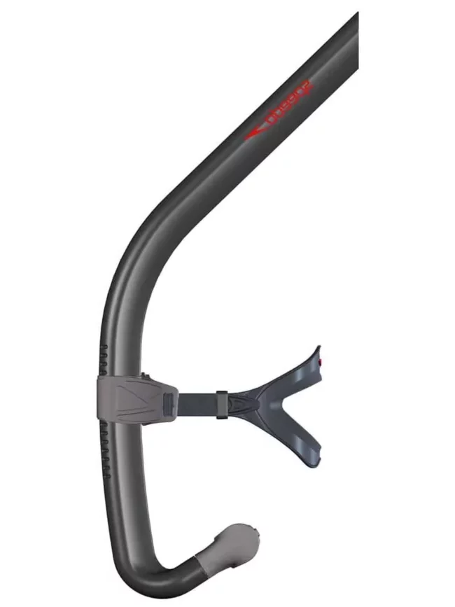 Шнорхел Speedo bullet head Snorkel swimming tool gray / black
