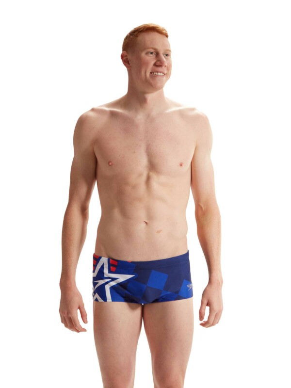 Бански за мъже Speedo brief digital placement 17 cm hipster