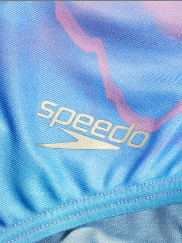 Цял бански за жени Speedо allover digital tie back - Image 5
